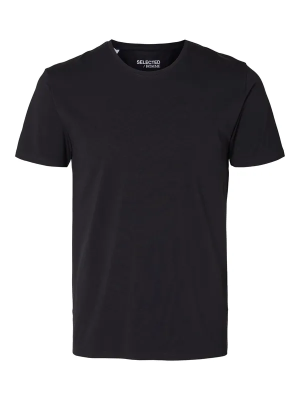 Slhnewpima Ss O-neck Tee B Noo