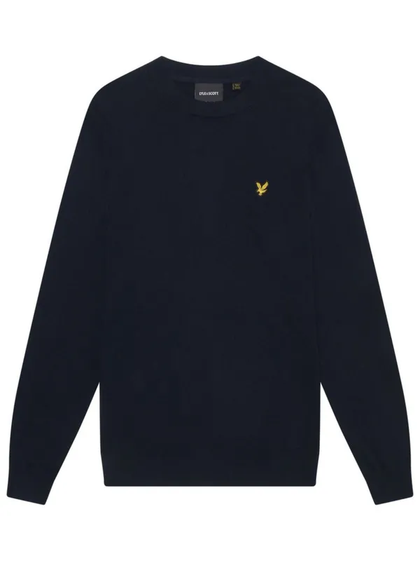 Cotton Merino Crew Neck Jumper